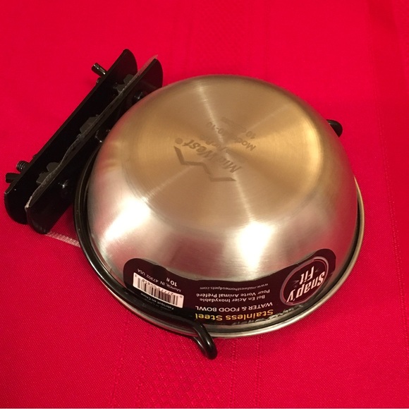 MidWest Snap’y Fit Dog Kennel Bowl Small - Picture 2 of 3